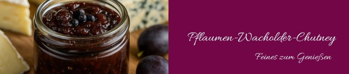 Pflaumen-Wacholder-Chutney